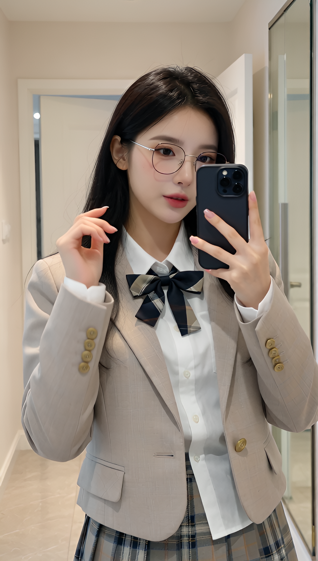 AI生成 清純系女子大生が脱がされ密着キスで理性崩壊【フェラ】