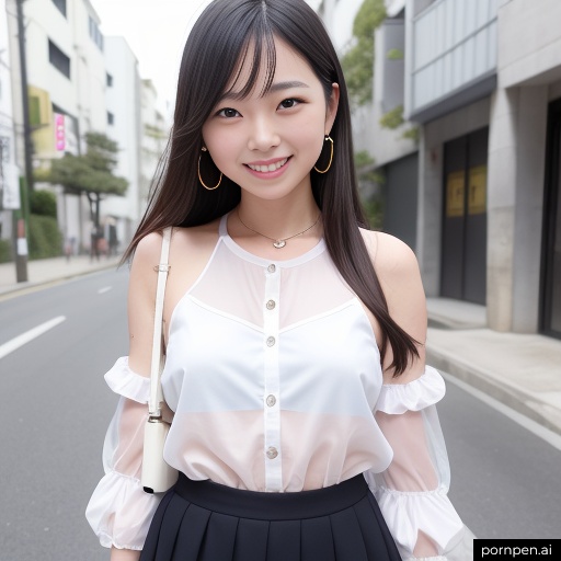春のスケスケコーデ