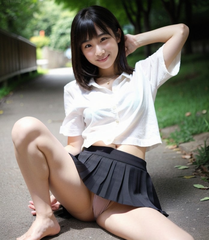 BRAV7 しゃがみパンチラ その5
