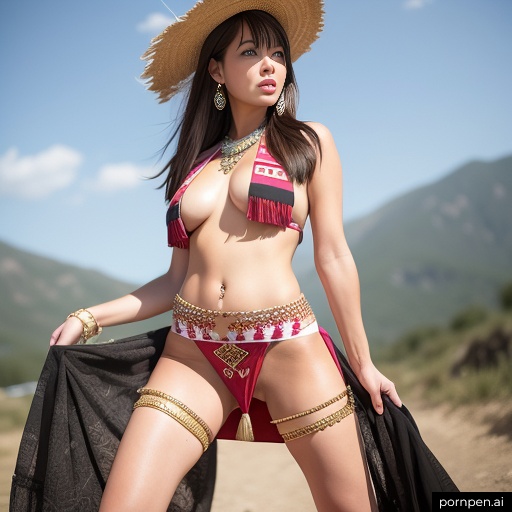 どこかのセクシーな民族衣装