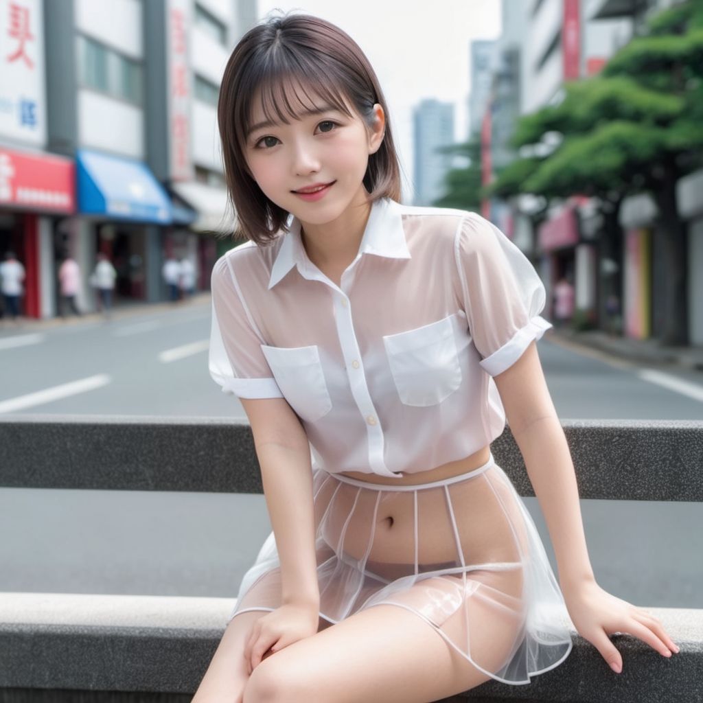 スケスケスカート画像まとめ