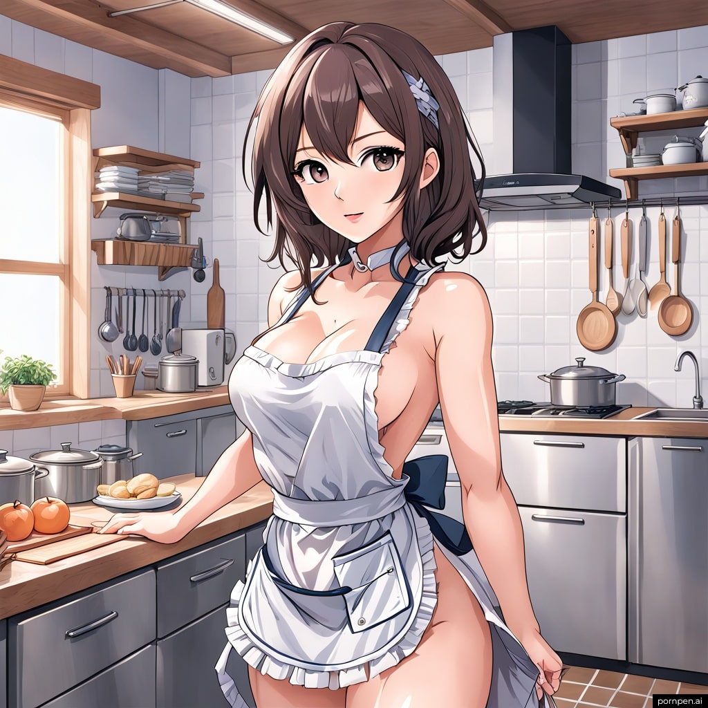 【二次】裸エプロン画像