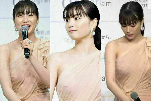 【GIF】広瀬すずさん、おっぱい揺れる10代の頃と違っていい感じに熟してきたな