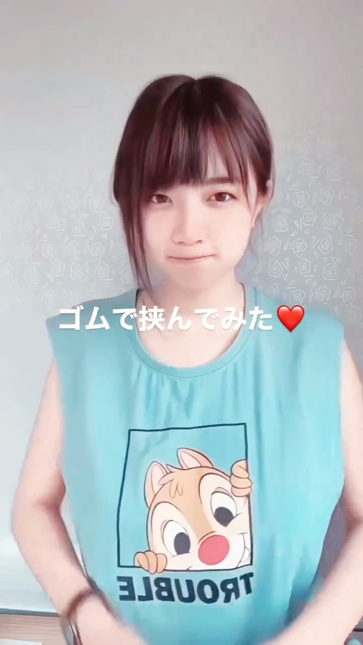 【動画】おっぱい「JKをゴムで挟んでみた❤」