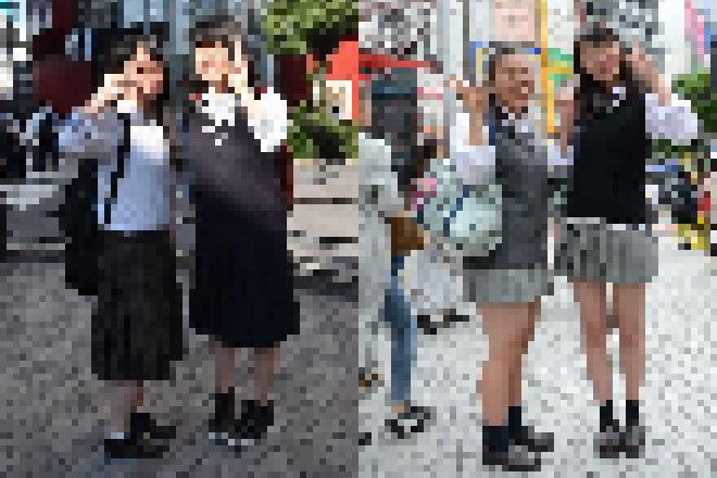 【画像】関東ＪＫと関西ＪＫのちがいがこちらｗｗｗｗｗｗｗｗ