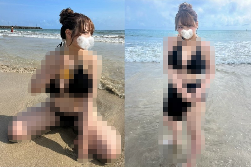 【画像】ドスケベダンス教室の先生(23)「海に行った時の水着写真あげたよ～」ﾑﾁｨﾑﾁｨ
