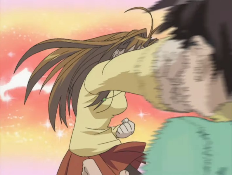 【画像】昔のアニメ、女性による暴力がえげつない????