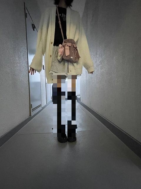 【衝撃画像】ガリガリすぎるパパ活女子が発見される