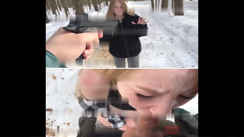【ガチ動画】ロシアンギャング、美少女を銃で脅してレ●プ ⇒ 1分で射精してしまう…