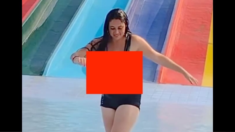 【動画】巨乳症の女の子、プールに行った結果ドエロい事になるｗｗｗｗｗｗ