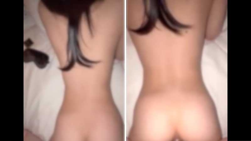 【ハメ撮り】女の子「あ゛ぁ～イクイクっ！」⇒ 腰振らなくても痙攣絶頂する寝バックがエロすぎ