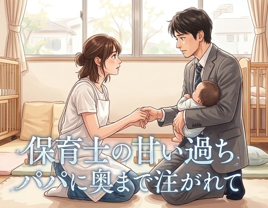 保育士の甘い過ち パパに奥まで注がれて
