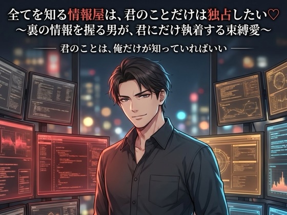 全てを知る情報屋は、君のことだけは独占したい♡〜裏の情報を握る男が、君にだけ執着する束縛愛〜【裏社会/情報屋/束縛/バイノーラル】