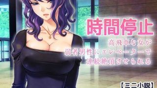 【新着同人誌】時間停止〜高飛車な女が弱者男性にエレベーターで連続絶頂させられる