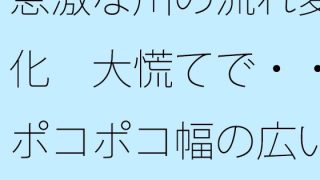 【新着同人誌】急激な川の流れ変化  大慌てで・・ポコポコ幅の広い川のゆったりペースを失い…