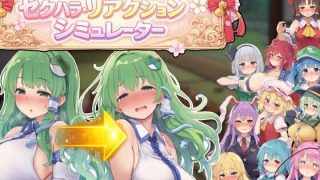 【新着同人ゲーム】セクハラ・リアクション・シミュレーター〜東方・宴会の後片付け編〜