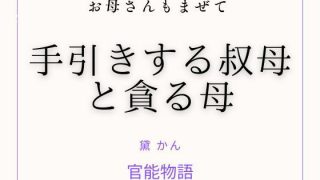 【新着同人誌】お母さんもまぜて 〜手引きする叔母と貪る母〜