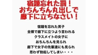 【新着同人誌】宿題を忘れたら女子も全裸で廊下に立たされる！