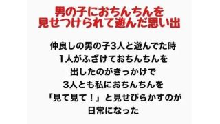 【新着同人誌】男の子におちんちんを見せつけられて遊んだ思い出