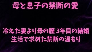 【新着同人誌】母と息子の禁断の愛〜冷えた妻より母の膣 3年目の結婚生活で求めた禁断の温も…