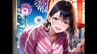 【新着同人ゲーム】浴衣えっちな女上司と純情花火大会。