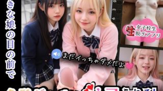 【新着同人ゲーム】【実写系Hゲーム】好きな娘の前で金髪ギャルにシコられる！射精限界おち●ぽ焦…