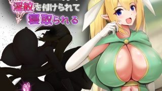 【新着同人ゲーム】気が強い爆乳エルフが淫紋を付けられて寝取られる