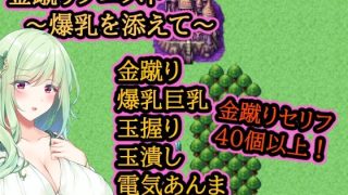 【新着同人ゲーム】金蹴りクエスト〜爆乳を添えて〜