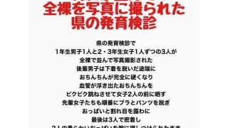 【新着同人誌】男女が並んで全裸を写真に撮られた、県の発育検診