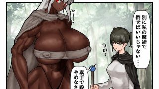 【新着同人誌】ふたツインテと強雌褐色の漫画