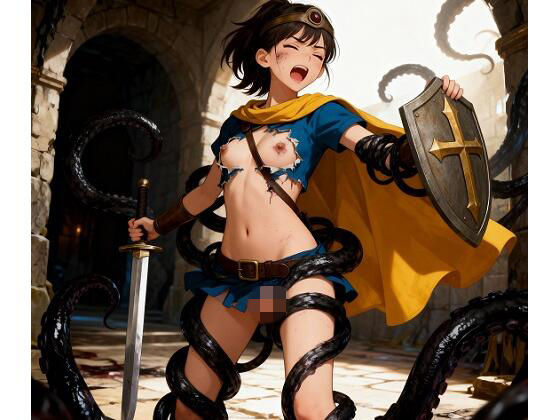 勇者一行全滅…魔物に凌●される女勇者・戦士・魔法使い・賢者  幻月堂
