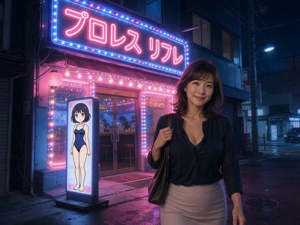 【極秘業態】筋肉レスラー嬢が巨乳密着施術、裏メニューのプロレスリフレ店54枚