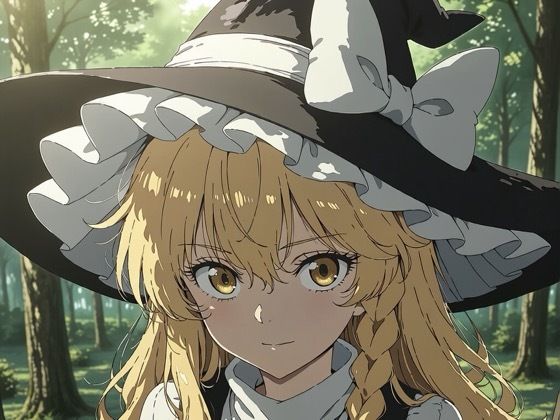 【20%OFF】 霧雨魔理沙と森の触手植物  幻想美女図鑑