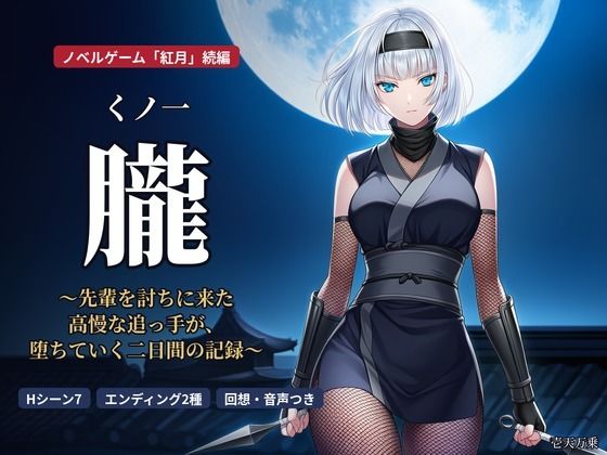 （ＡＩ）くノ一 朧 〜先輩を討ちに来た高慢な追っ手が、堕ちていく二日間の記録〜