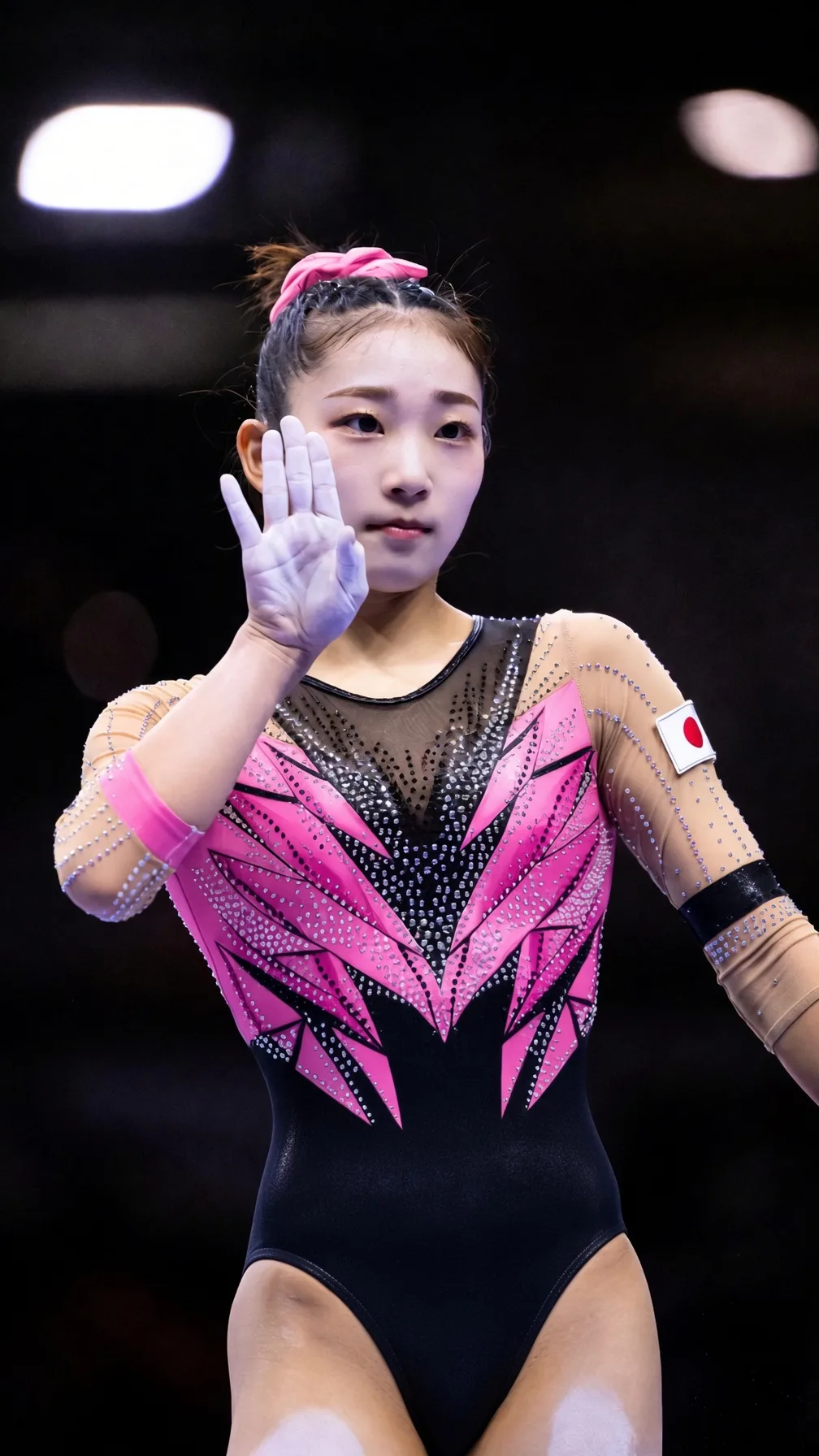 【AIエロ動画】【女子体操選手】ちょっとだけ大胆な演技