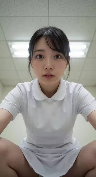 【AIえち動画】ナースの騎乗位