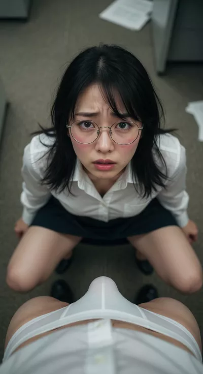 【AIえち動画】我慢できないＯＬさん