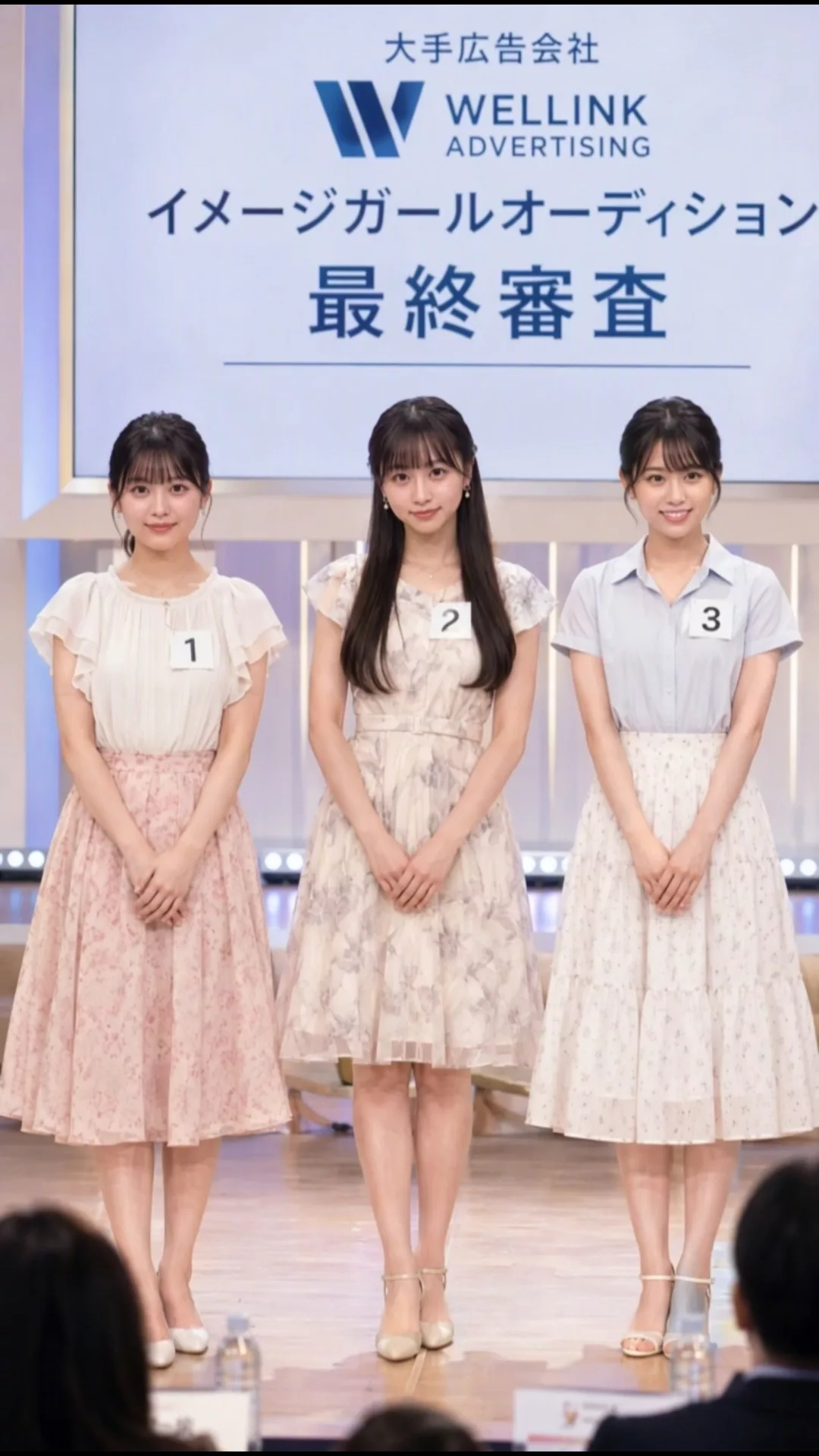 【AIえち動画】最終選考オーディションで身体審査①