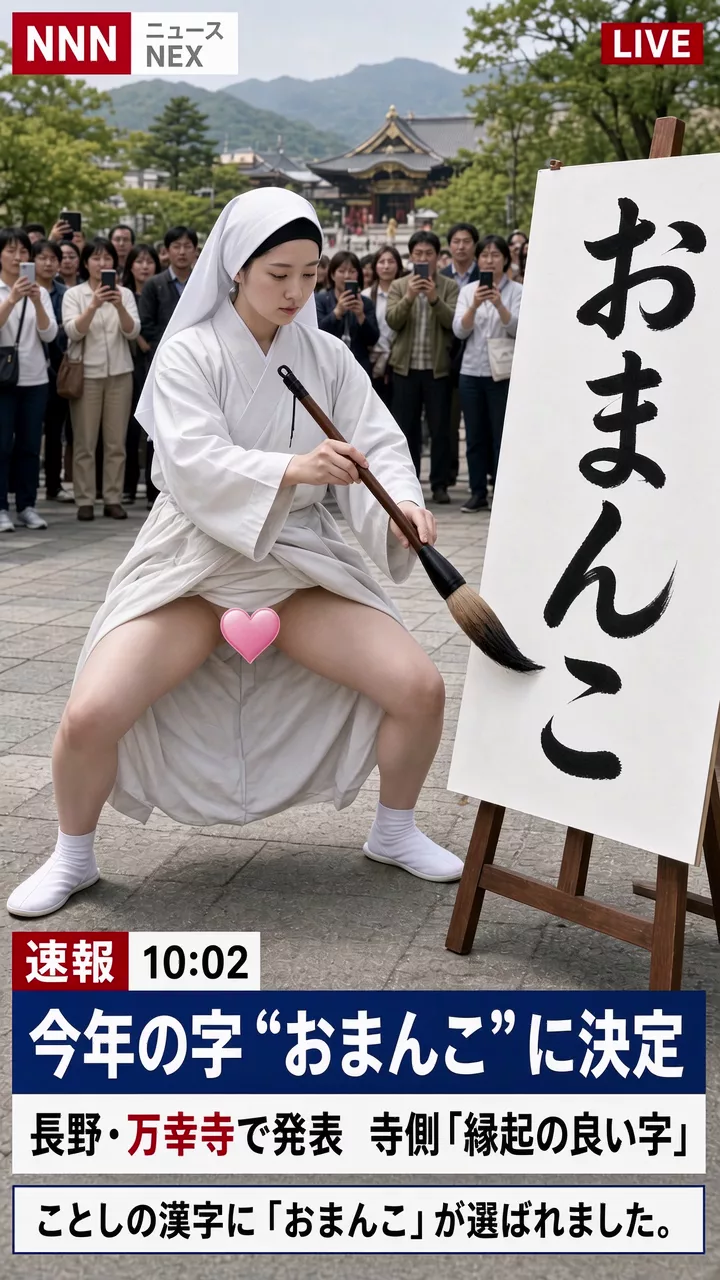 【AIえち動画】今年の漢字