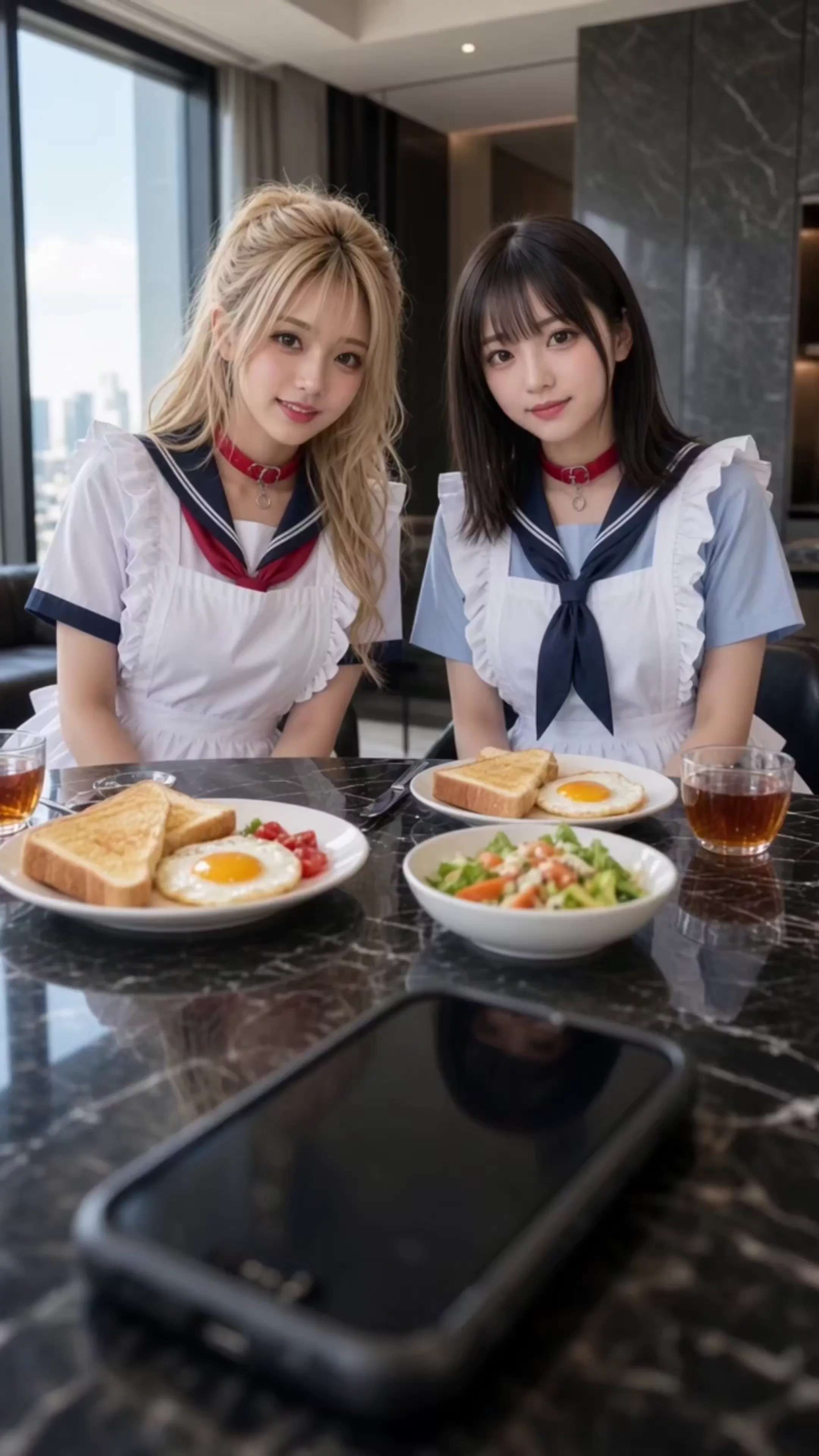 【AIえち動画】先生への今朝の挨拶