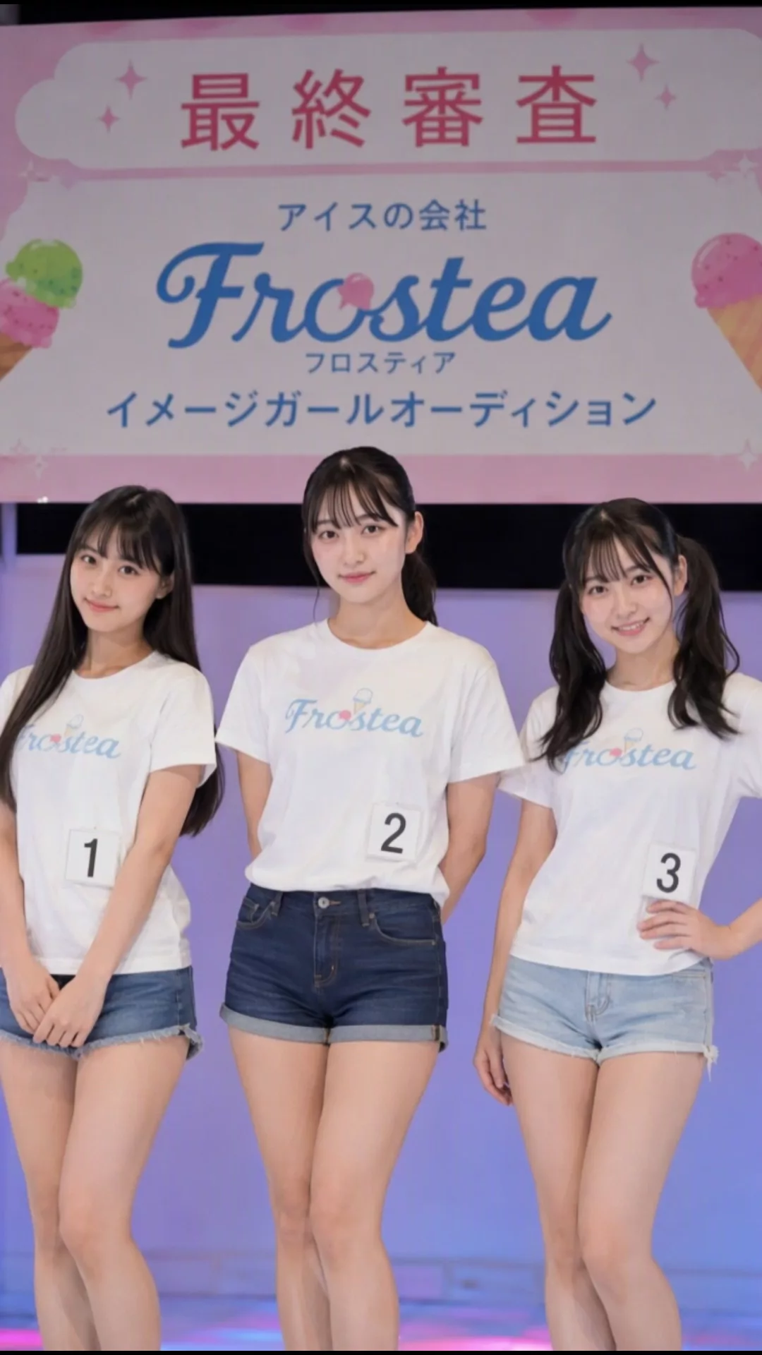 【AIえち動画】公開オーディションでの各部位審査➁