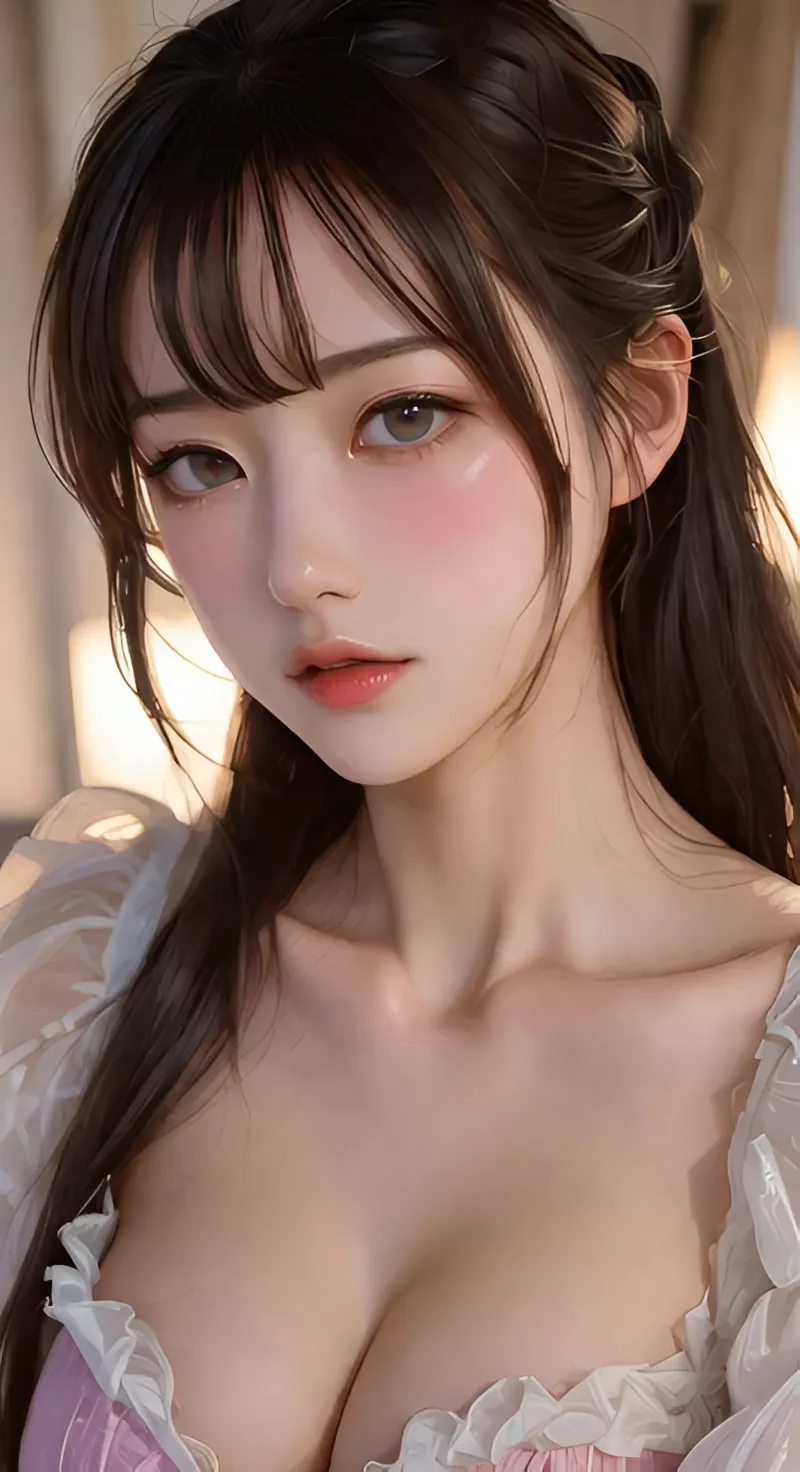 【AIえち動画】可愛い衣装の美女脱ぎ脱ぎ