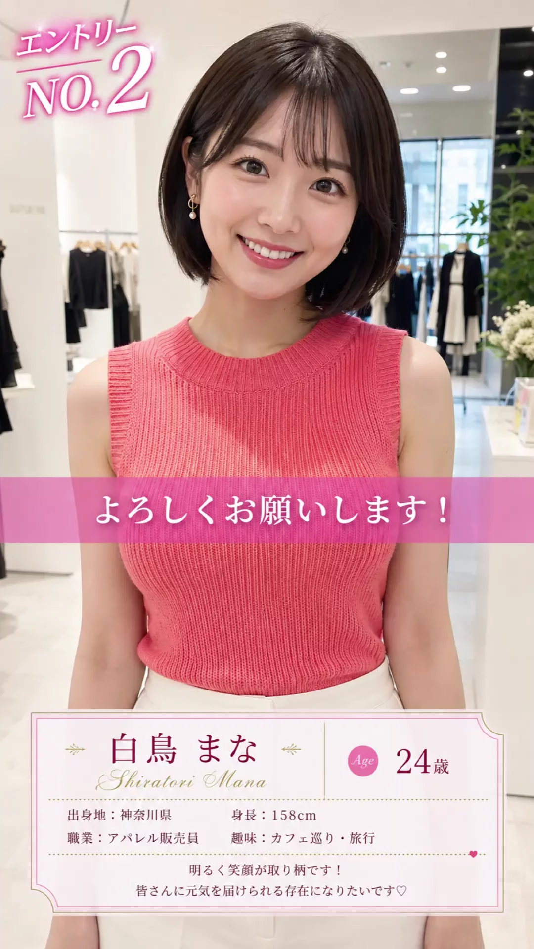 【AIえち動画】どの美女がお気に入り？　白鳥まな編