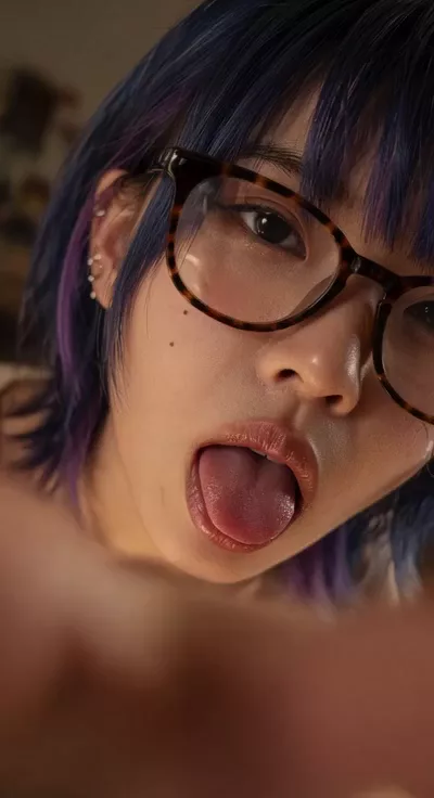 【AIえち動画】美女がキス③
