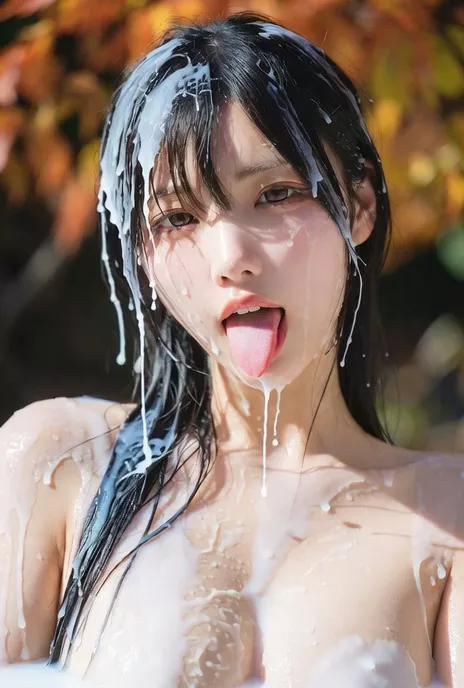 【AIえち動画】牛乳ぶっかけギャル❤︎