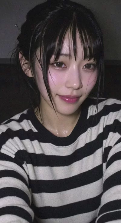 【AIエロ動画】こっそり寮に遊びに来た大学のクラスメート