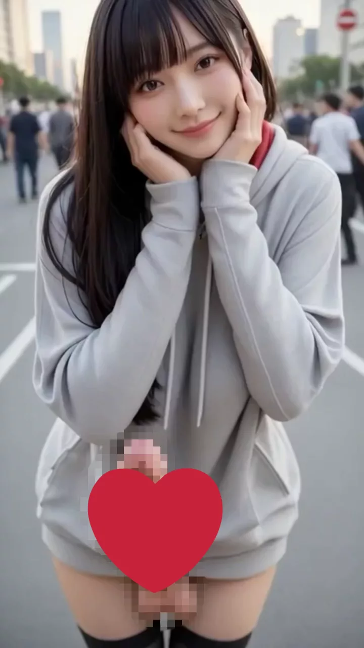 【AIエロ動画】【サンプル】ふたなりストリートスナップ????