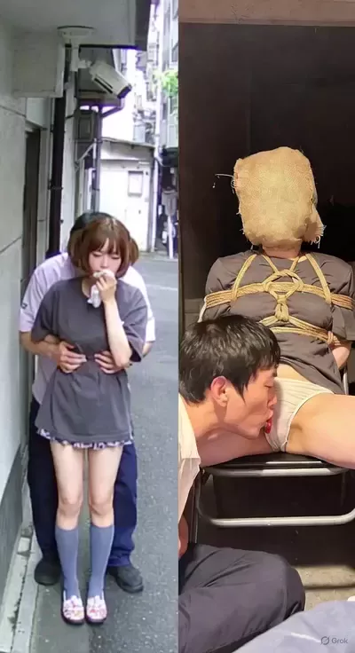 【AIエロ動画】2画面