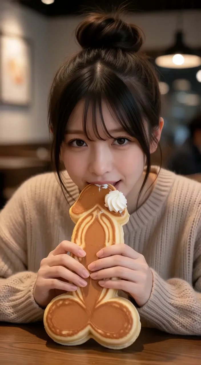 【AIエロ動画】パンケーキ