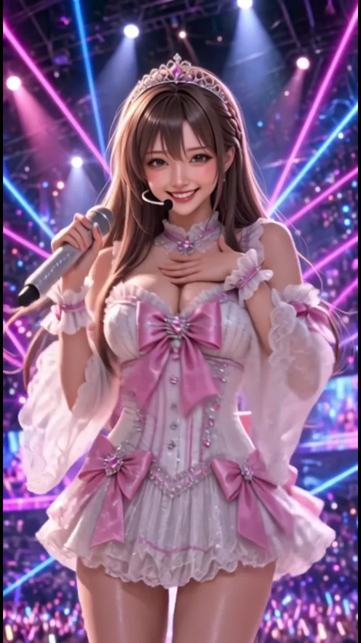 【AIエロ動画】アイドル１５